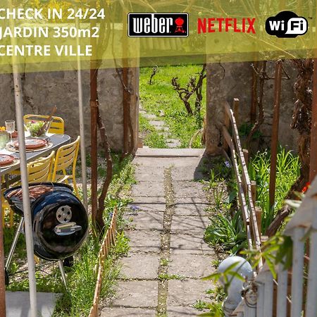 Appartement T3 63M2 - L'Atypique Et Son Jardin De 350M2 Au Coeur De Digne Kültér fotó